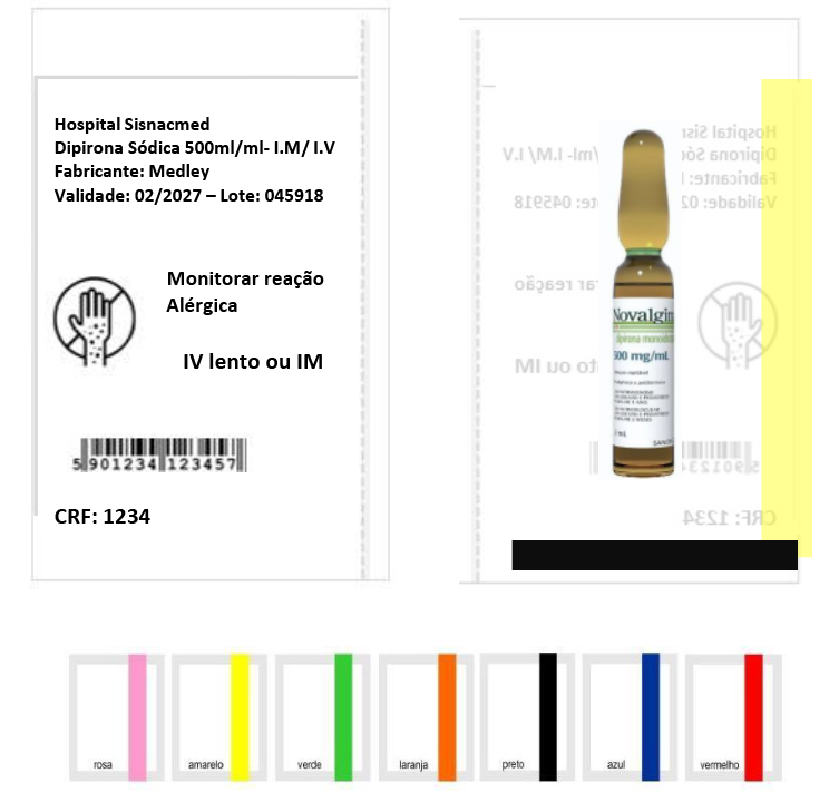 Produto - Insumos SisnacMed
